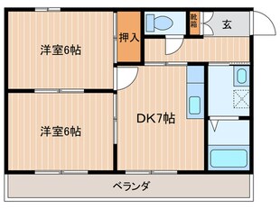 房尾本店三篠ビルの物件間取画像